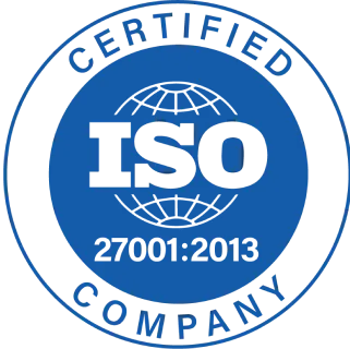 ISO 27001:2013 certified