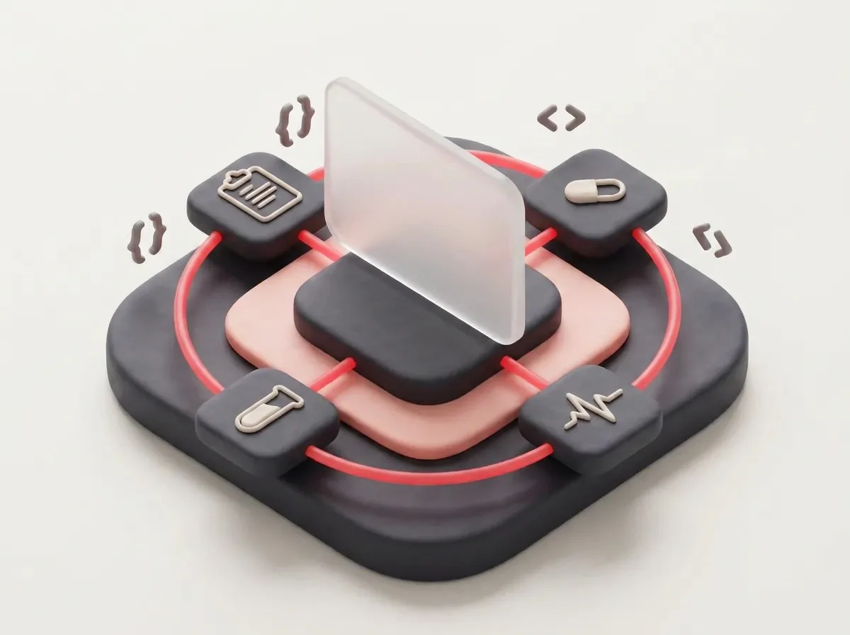 Electronic medical record system linking patient chart, orders, results, and prescriptions