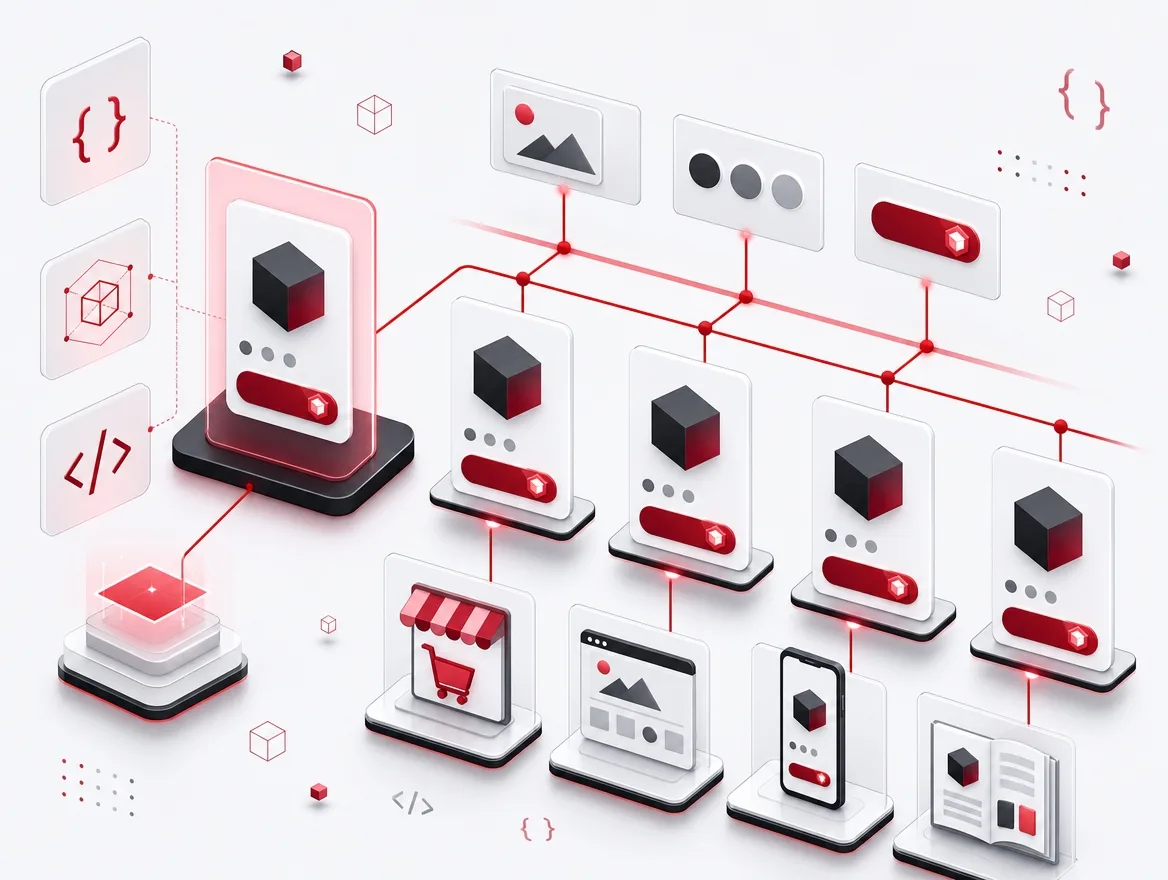 Product information management hub syndicating one product record to multiple sales channels