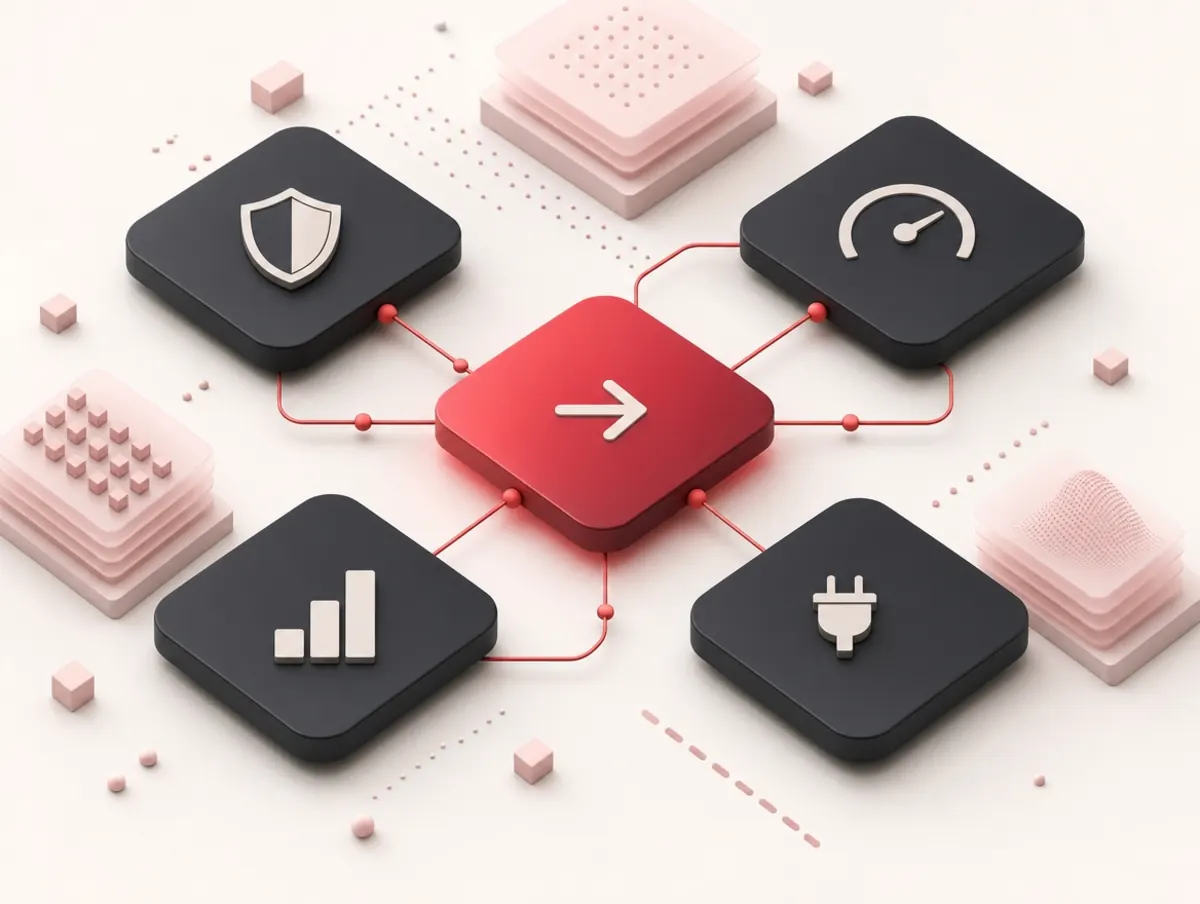 Fintech software interface with payments, banking, and analytics
