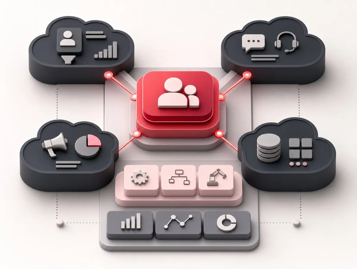 Salesforce analytics dashboard for customer and sales operations