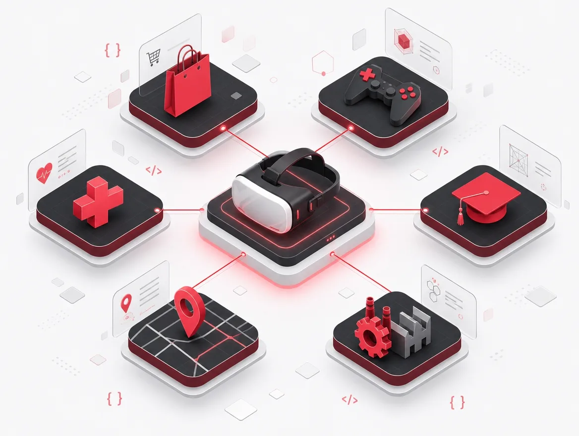 Industries we are working on with AR development - AgileTech Vietnam