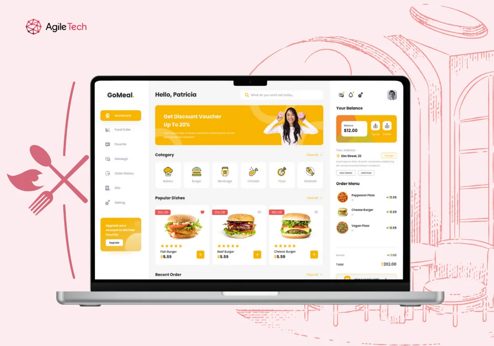 BMin online ordering system project image 5